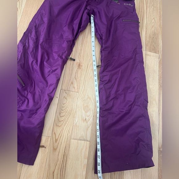 Oakley Signature Series Ski/Snowboard Pants In Purple Size XS - Picture 14 of 14